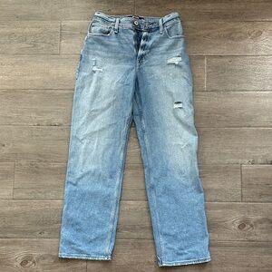 Hollister Light Blue Straight Leg Jeans